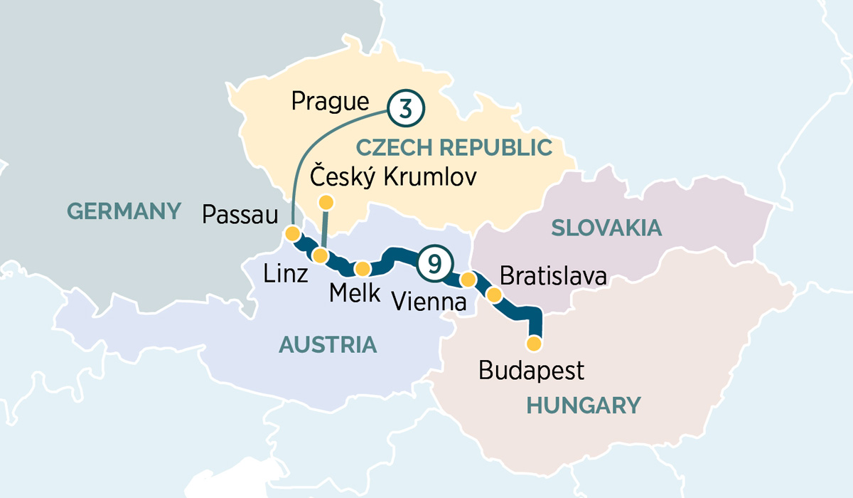 Danube Explorer & Budapest with Prague
