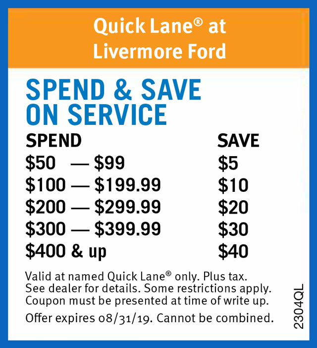 Fathers Day Offers Livermore Ford