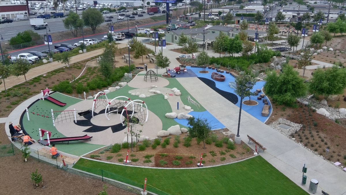 This once-polluted and neglected patch of hardscape now delivers peace, play, and possibility to 40,000 nearby residents who previously lacked quality, close-to-home green space. 