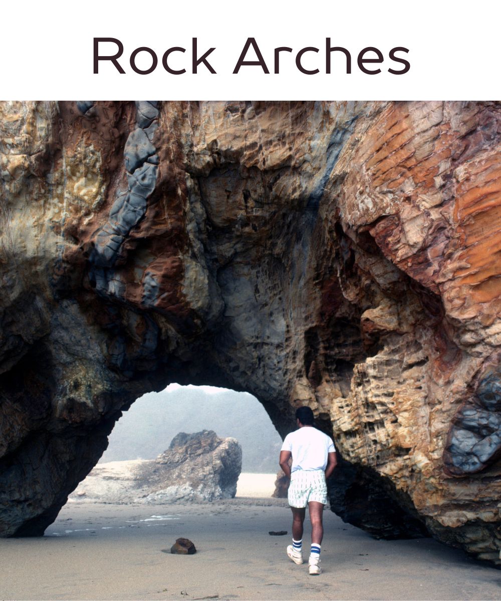 Rock arches