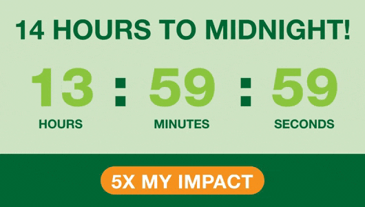 Countdown Clock: 14 hours to midnight.