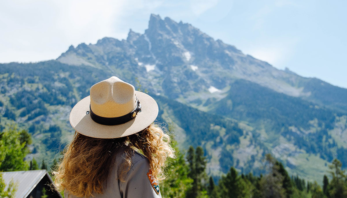 Ranger at Grand Teton National Park